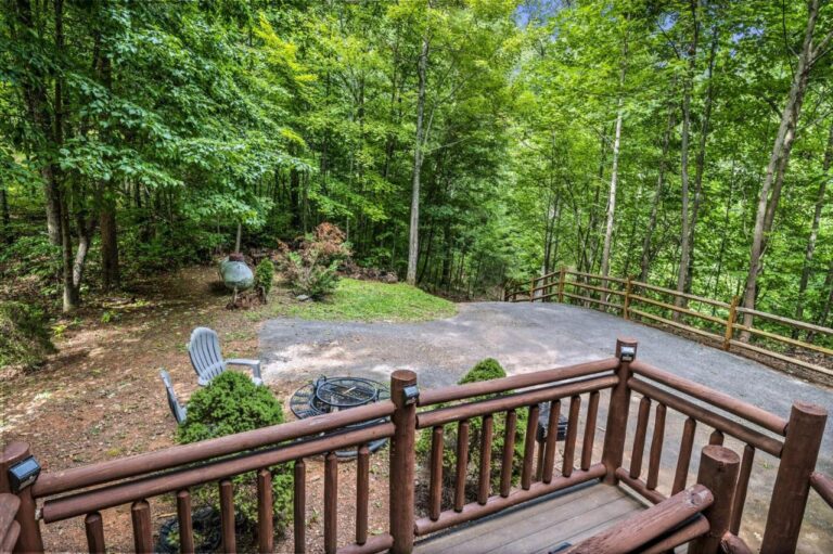 enchanted treehouse home outside