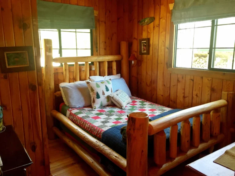 Lakefront Log Cottage1