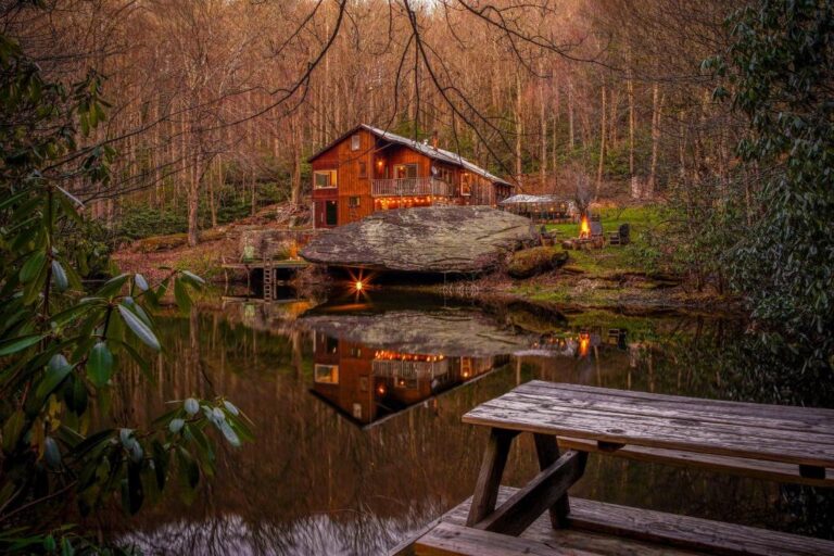 Serene mountain getaway